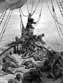 The sailors becalmed and tormented by thirst by Gustave Dore