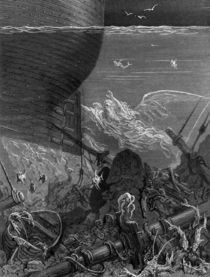 The Spirit that had followed the ship from the Antartic von Gustave Dore