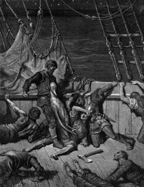 The sailors curse the Mariner von Gustave Dore