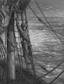 The Mariner describes to his listener by Gustave Dore