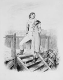 Sydney Carton, from 'Charles Dickens: A Gossip about his Life' by Hablot Knight Browne