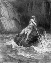 Charon, the Ferryman of Hell by Gustave Dore