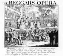 The Beggar's Opera Burlesqued von William Hogarth