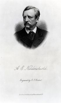 Adolf Erik Nordenskiold, 1880 von George J. Stodart
