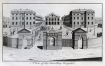 A View of the Foundling Hospital by Benjamin Cole