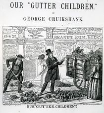 Our Gutter Children, 1869 von George Cruikshank
