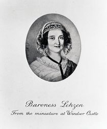 Baroness Louise Lehzen by English School