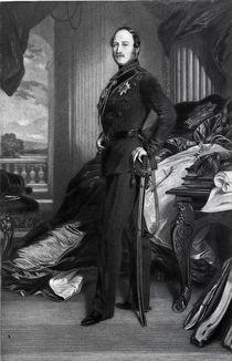 Prince Albert, after the painting of 1859 by Franz Xaver Winterhalter