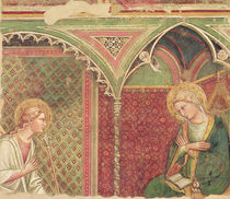 Detail of The Annunciation von Aretino Luca Spinello or Spinelli