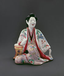 Seated figure, Edo period by Japanese School