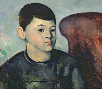Portrait of the artist's son by Paul Cezanne