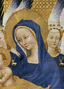Virgin and Child, c.1395-99 by Master of the Wilton Diptych