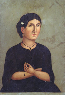 Portrait, mid 19th century by Mexican School
