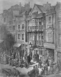 Bishopsgate Street, from 'London von Gustave Dore