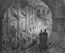 Over London - By Rail, from 'London von Gustave Dore