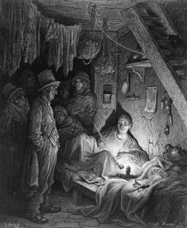 Opium Smoking - The Lascar's Room by Gustave Dore