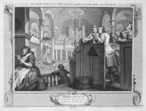 The Industrious 'Prentice Performing the Duty of a Christian by William Hogarth