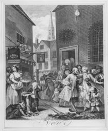 Times of the Day, Noon, 1738 by William Hogarth