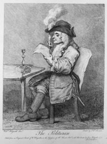 The Politician, etched by John Keyse Sherwin by William Hogarth