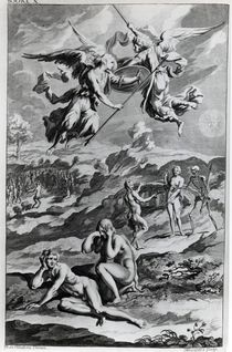 Adam and Eve after the Fall von John Baptist de Medina