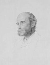 John Richard Green, engraved by George J. Stodart von Anthony Frederick Augustus Sandys