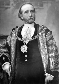 Sir James Whitehead, Lord Mayor of London von English Photographer