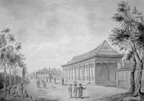 Hall of Audience at the Old Summer Palace von John Barrow