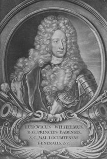 Ludwig Wilhelm of Baden-Baden by Elias Christoph Heiss