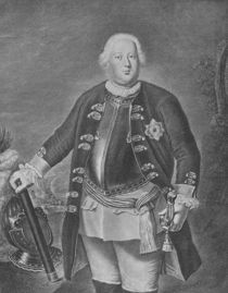 Friedrich Wilhelm I, King of Prussia von Antoine Pesne