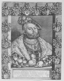 Johann Friedrich I, Elector and Duke of Saxony von Georg Pencz