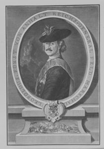 Leopold I, Prince of Anhalt-Dessau von Antoine Pesne
