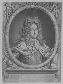 Friedrich I of Prussia, 1692 von German School