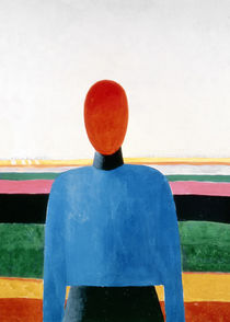 Bust of Woman by Kazimir Severinovich Malevich