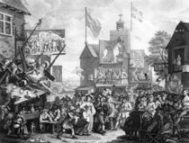 Southwark Fair, 1733 by William Hogarth