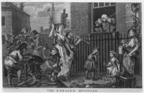 The Enraged Musician by William Hogarth