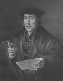 Portrait of Sir John More von Jan Cornelisz Vermeyen