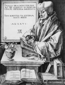 Desiderius Erasmus of Rotterdam by Albrecht Dürer