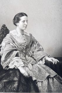 Clara Novello engraved by D.J. Pound from a photograph by John Jabez Edwin Paisley Mayall