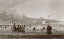 Eskimaux Coming Towards the Boats in Shoalwater Bay by George Back