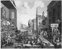 The Times, Plate II by William Hogarth