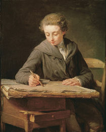 The young draughtsman, Carle Vernet von Nicolas-Bernard Lepicie