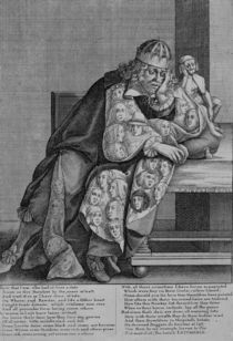 Illustration to Thomas Killigrew's poem 'Letcherie' by Wenceslaus Hollar