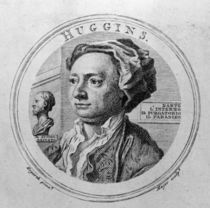 William Huggins, engraved by Thomas Major by William Hogarth