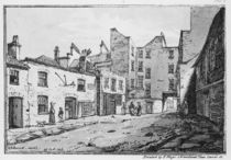 View of Cato Street, 1820 by William Henry Harriott