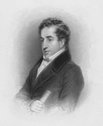 John Cam Hobhouse, c.1821 by Abraham Wivell