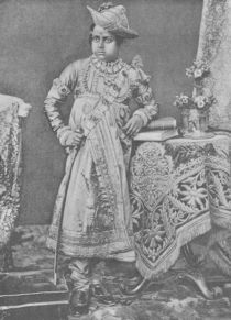 Maharaja Madho Rao Scindia of Gwalior by English Photographer
