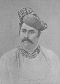 Maharaja Shivaji Rao Holkar of Indore by English Photographer