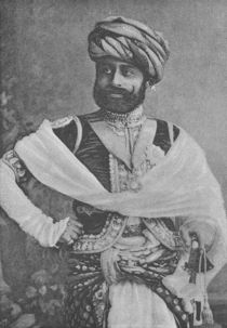 Thakore Sahib Waghji II Rawaji by English Photographer