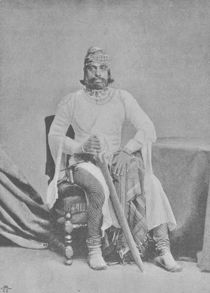 Maharaja Jaswant Singhji II of Jodhpur by English Photographer