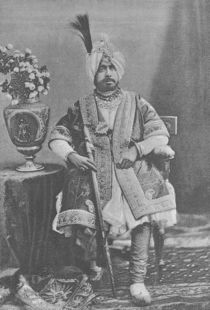 Maharaja Pratap Singhji of Jammu and Kashmir by English Photographer